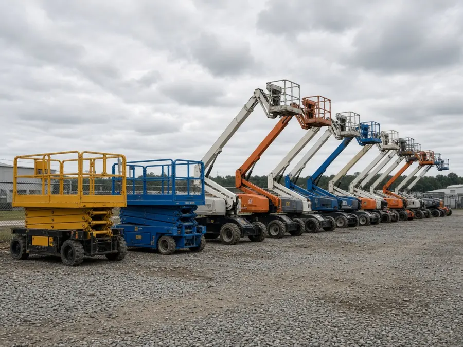 Boom Lift Rental example